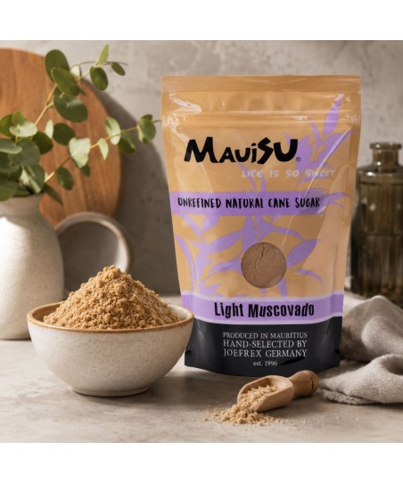 Azúcar de Caña LIGHT MUSCOVADO [MauiSU] Natural Sin Refinar 500g