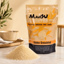 Zucchero di Canna GOLDEN GRANULATED [MauiSU] Naturale Non Raffinato 500g