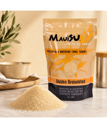 Zahăr Brun GOLDEN GRANULATED [MauiSU] Natural Nerafinat 500g