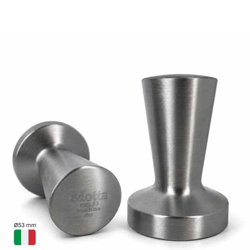 Tamper Caffè Ø53 mm [MOTTA] con Manico in Metallo