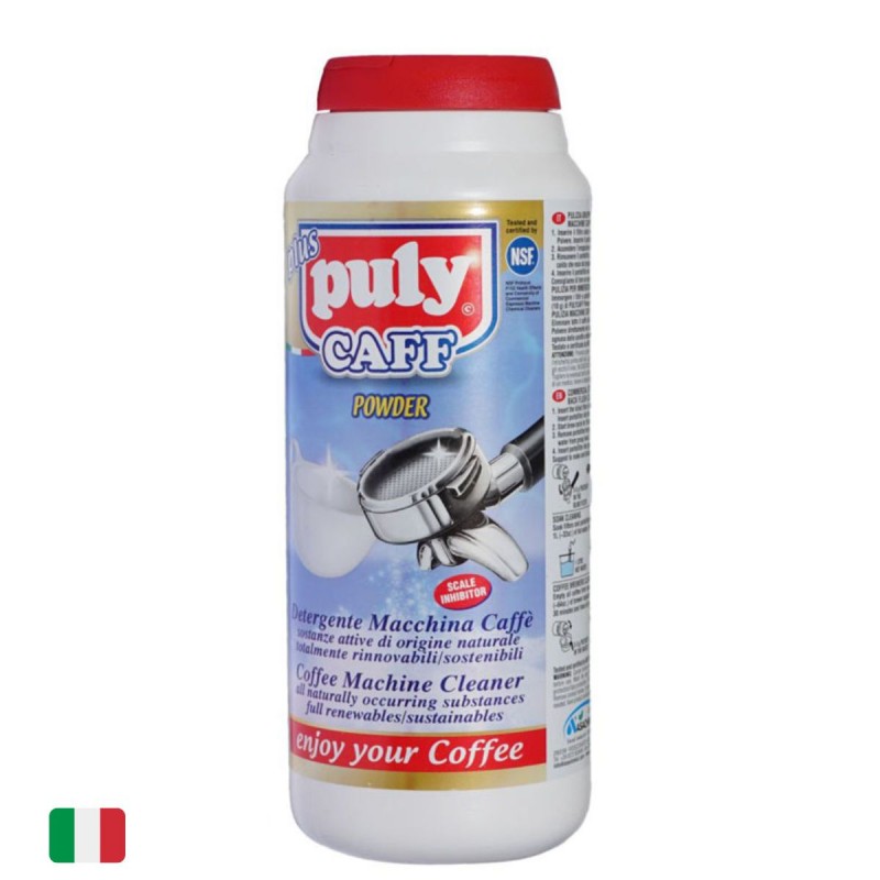 Eszpresszógép Tisztítószer [PULY] CAFF Plus 900g Por – Professzionális Backflush Cleaner