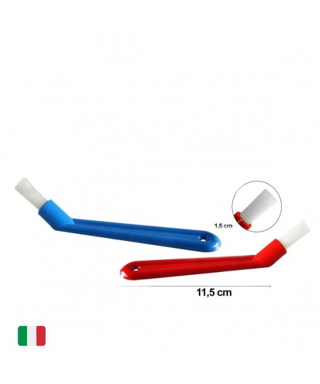 Spazzola BARISTA (BLU / ROSSA) [MOTTA] per la Pulizia del Gruppo della Macchina Espresso