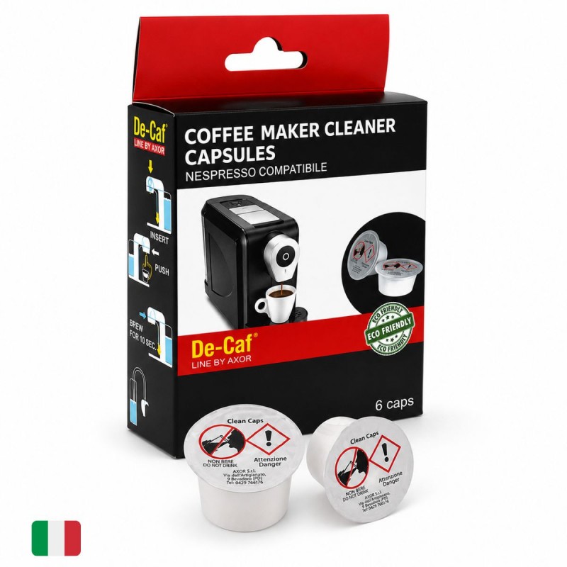 Cleaning Capsules (Set of 6!) for NESPRESSO Compatible Coffee Machines