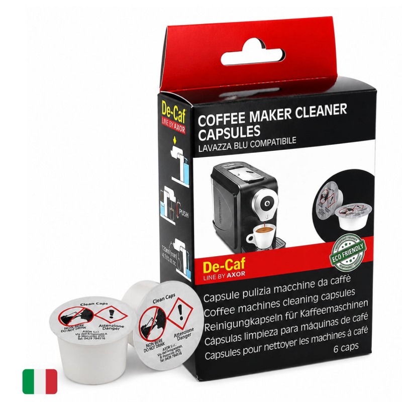 Capsule de Curatare (Set 6buc.) pentru Aparate Compatibile LAVAZZA BLUE