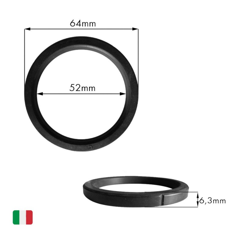 Espresso Group Gasket [La Spaziale] 64 × 52 × 6.3 mm