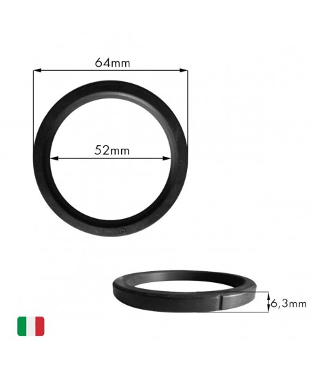Espresso Gépfej Tömítés [La Spaziale] 64 × 52 × 6,3 mm