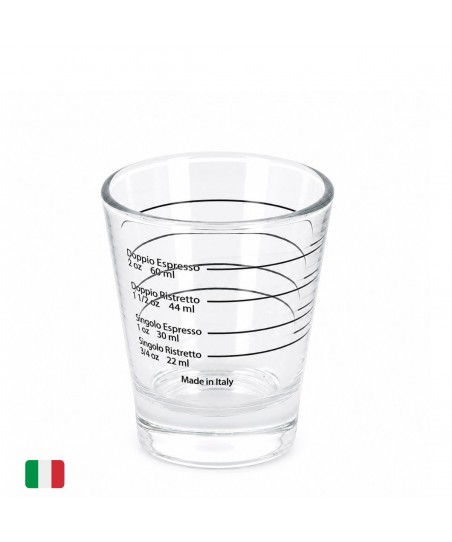 Bicchiere Barista Shot Graduato per la Calibrazione dell'Espresso